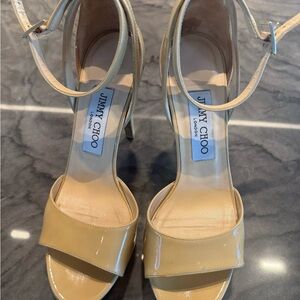 Pre-owned Jimmy Choo 'Kayden' Ankle Strap Sandal Size 36